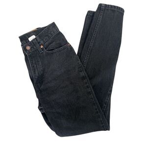 Vintage Levi’s 512 Jeans USA Made Black Wash Slim Fit Tapered High Rise Mom Jean